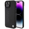 Apple iPhone 15 BMW odinis dėklas Hot Stamp (BMHCP15SSLLBK) juodos spalvos