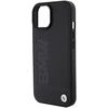 Apple iPhone 15 BMW odinis dėklas Hot Stamp (BMHCP15SSLLBK) juodos spalvos