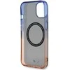 BMW Gradient Bumper MagSafe Apple iPhone 15 Plus / 14 Plus - dėklas telefonui pilkos spalvos