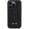 BMW BMHCP15L22GSLK Apple iPhone 15 Pro 6.1" dėklas telefonui juodos spalvos hardcase Grip Hot Stamp