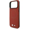 BMW M FW Metal Logo MagSafe dėklas skirtas Apple iPhone 17 Pro Max Raudona
