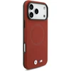 BMW M FW Metal Logo MagSafe dėklas skirtas Apple iPhone 17 Pro Max Raudona
