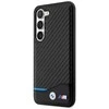 Dėklas BMW BMHCS23M22NBCK S23+ S916 juodos spalvos Leather Carbon