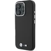 BMW M Edition Kevlar Wrapped Metal Apple iPhone 16 Pro Max Case - dėklas telefonui juodos spalvos