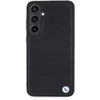 Samsung Galaxy S24 Plus BMW dėklas Signature odinis Crossing Lines Pattern (BMHCS24M23RCGPK) juodos spalvos