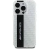 AMG Carbon Pattern Apple iPhone 16 Pro Max dėklas telefonui baltos spalvos