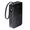 LiPo išorinis akumuliatorius (Powerbank) 20000mAh 22.5W su įmontuotu USB-C kabeliu, USB-A, USB-C Bipow2 Pro EnerFill Juodas BASEUS