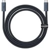 Greitas įkrovimas USB-C Baseus Flash 240W 1m (juoda)