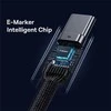 Greitas įkrovimas USB-C Baseus Flash 240W 1m (juoda)