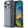 BMW BMHCP16L23HTFEG Apple iPhone 16 Pro 6.3″ pilkas kietas dėklas Motorsport IML Vertical Stripe