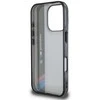 BMW BMHCP16L23HTFEG Apple iPhone 16 Pro 6.3″ pilkas kietas dėklas Motorsport IML Vertical Stripe