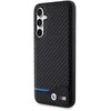 Dėklas BMW BMHCS23FE22NBCK S23 FE S711 juodos spalvos Leather Carbon
