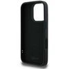 DKNY 3D Rubber Repeat Logo Line Apple iPhone 16 Pro Max dėklas telefonui juodos spalvos