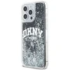 Apple iPhone 13 Pro Max DKNY dėklas Liquid Glitter Big Logo (DKHCP13XLBNAEK) juodos spalvos