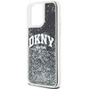 Apple iPhone 13 Pro Max DKNY dėklas Liquid Glitter Big Logo (DKHCP13XLBNAEK) juodos spalvos