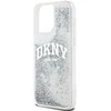 DKNY DKHCP15XLBNAET Apple iPhone 15 Pro Max 6.7″ baltos spalvos kietas dėklas Liquid Glitter Big Logo