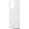 Apple iPhone 15 Pro Max DKNY dėklas Liquid Glitter Big Logo (DKHCP15XLCPEPT) baltos spalvos