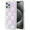 Apple iPhone 15 Pro Max DKNY dėklas Liquid Glitter Big Logo (DKHCP15XLCPEPP) rožinės spalvos