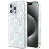 Apple iPhone 15 Pro Max DKNY dėklas Liquid Glitter Big Logo (DKHCP15XLCPEPT) baltos spalvos