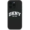 Dėklas Apple iPhone 16 Pro DKNY Silicone Baltas Printed Logo MagSafe (DKHMP16LSNYACH)