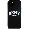 Apple iPhone 11 DKNY dėklas Liquid Silicone Baltas Printed Logo MagSafe (DKHMN61SNYACH) juodos spalvos