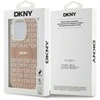Apple iPhone 14 Pro DKNY dėklas IML Mono & Stripe MagSafe (DKHMP14LHRHSEP) rožinės spalvos
