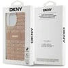 Apple iPhone 15 Pro Max DKNY dėklas IML Mono & Stripe MagSafe (DKHMP15XHRHSEP) rožinės spalvos