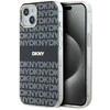 Apple iPhone 13 / 14 / 15 DKNY dėklas IML Mono & Stripe MagSafe (DKHMP15SHRHSEK) juodos spalvos