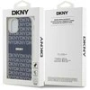 DKNY PC/TPU Repeat Pattern Tonal Stripe Magsafe dėklas telefonui Apple iPhone 11 mėlynos spalvos