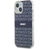 Apple iPhone 13 / 14 / 15 DKNY dėklas IML Mono & Stripe MagSafe (DKHMP15SHRHSEB) mėlynos spalvos