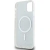Apple iPhone 11 / XR DKNY dėklas IML Mono & Stripe MagSafe (DKHMN61HRHSEK) juodos spalvos