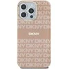 Apple iPhone 15 Pro Max DKNY dėklas IML Mono & Stripe MagSafe (DKHMP15XHRHSEP) rožinės spalvos
