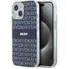 Apple iPhone 13 / 14 / 15 DKNY dėklas IML Mono & Stripe MagSafe (DKHMP15SHRHSEB) mėlynos spalvos