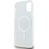 DKNY PC/TPU Repeat Pattern Tonal Stripe Magsafe dėklas telefonui Apple iPhone 11 mėlynos spalvos