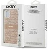 DKNY DKHMN61HRHSEP Apple iPhone 11 Xr 6.1 inch rožinės spalvos kietas dėklas IML Mono & Stripe MagSafe