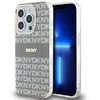 DKNY PC/TPU Repeat Pattern Tonal Stripe Magsafe dėklas telefonui Apple iPhone 14 Pro rusvai gelsvas