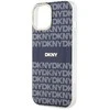 Apple iPhone 13 / 14 / 15 DKNY dėklas IML Mono & Stripe MagSafe (DKHMP15SHRHSEB) mėlynos spalvos