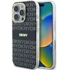 Apple iPhone 16 Pro Max DKNY Repeat Texture Pattern With Stripe (DKHMP16XHRHSEK) dėklas telefonui juodos spalvos