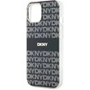 Apple iPhone 13 / 14 / 15 DKNY dėklas IML Mono & Stripe MagSafe (DKHMP15SHRHSEK) juodos spalvos