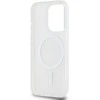 Apple iPhone 15 Pro DKNY dėklas IML Mono &amp; Stripe MagSafe (DKHMP15LHRHSEP) rožinės spalvos