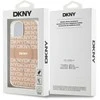 Apple iPhone 13 / 14 / 15 DKNY dėklas IML Mono & Stripe MagSafe (DKHMP14SHRHSEP) rožinės spalvos