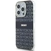 Apple iPhone 14 Pro Max DKNY dėklas IML Mono & Stripe MagSafe (DKHMP14XHRHSEK) juodos spalvos