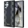Samsung Galaxy S24 Ultra DKNY Hardcase Leather Checkered Mono Pattern MagSafe (DKHMS24LPCPVSLK) dėklas telefonui juodos spalvos