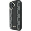 Apple iPhone 16 Plus DKNY Checkered Pattern MagSafe (DKHMP16MPCPVSLK) dėklas telefonui juodos spalvos