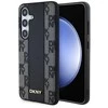 Samsung Galaxy S24 Plus DKNY Hardcase Leather Checkered Mono Pattern MagSafe (DKHMS24MPCPVSLK) dėklas telefonui juodos spalvos