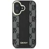 Apple iPhone 16 Plus DKNY Checkered Pattern MagSafe (DKHMP16MPCPVSLK) dėklas telefonui juodos spalvos