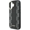 Apple iPhone 16 Plus DKNY Checkered Pattern MagSafe (DKHMP16MPCPVSLK) dėklas telefonui juodos spalvos