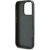 DKNY PU Leather Grid Pattern Magsafe Apple iPhone 16 Pro dėklas telefonui žalios spalvos