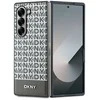 DKNY PU Leather Repeat Pattern Bottom Stripe MagSafe Samsung Galaxy Z Fold6 dėklas telefonui rudos spalvos