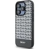 Apple iPhone 15 Pro DKNY odinis dėklas Printed Pattern Metal Logo MagSafe (DKHMP15LPSOSPK) juodos spalvos